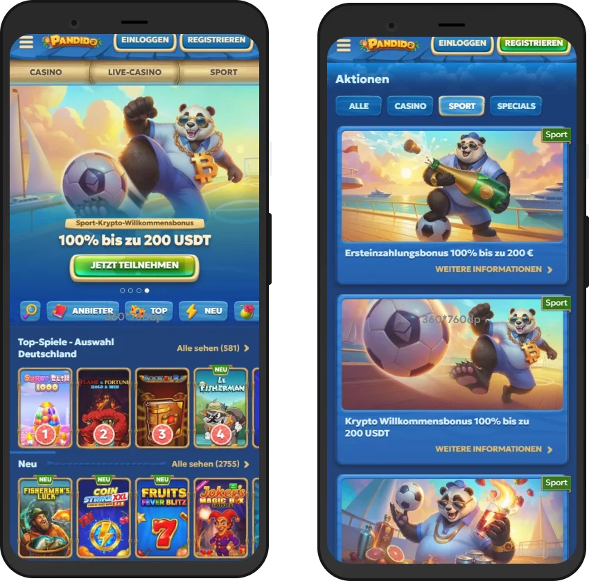 Android- und iOS-Geräten